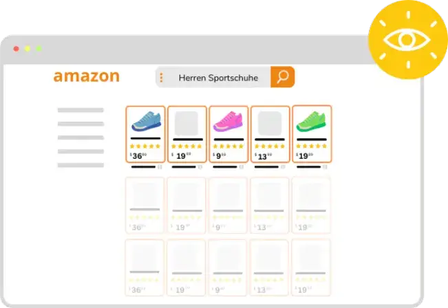 Increase the visibility of your products on Amazon