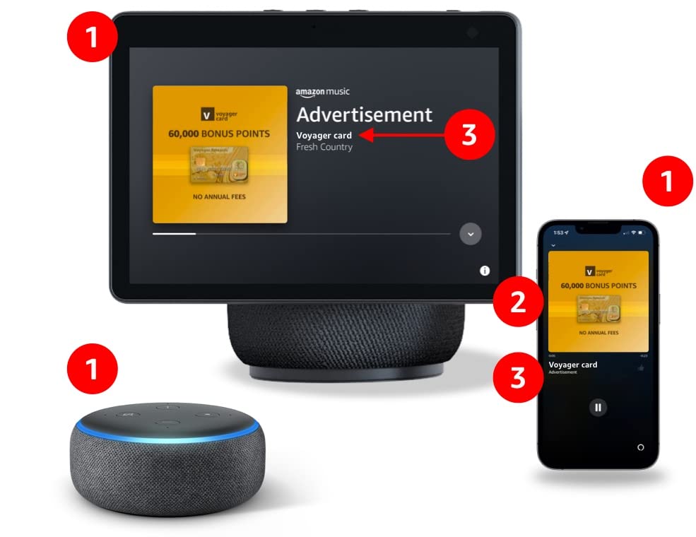 Amazon DSP Audio Werbung Ad Beispiel