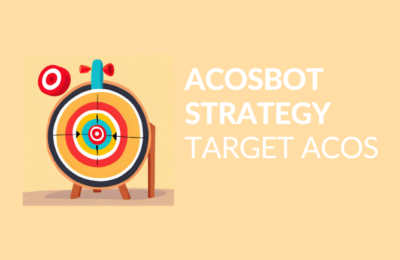 How does the Target ACoS Amazon ads automation strategy work?