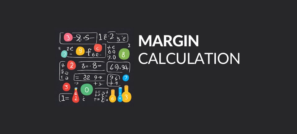 A table with the calculations and data used to calculate product margins on Amazon