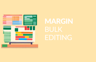 Bulk Margin Editing via .csv File