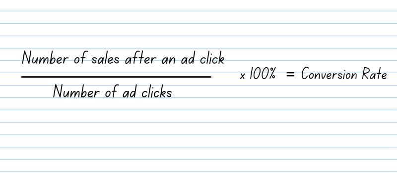 amazon conversion rate formula